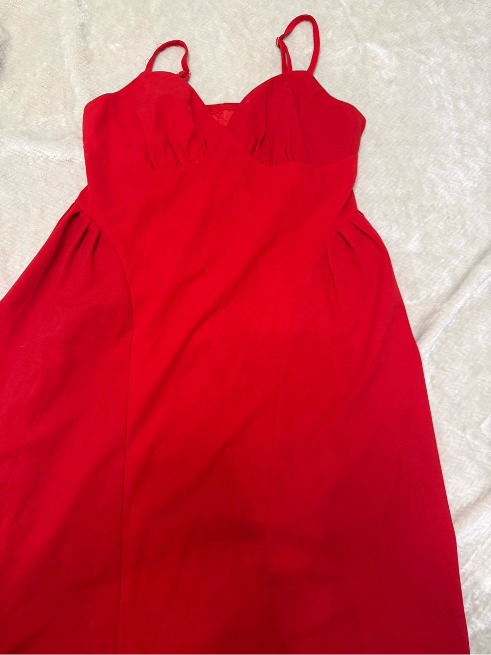 Cider Red Spaghetti Strap Dress NWT